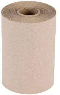 Brown Kraft Paper Towel Rolls- 12/cs