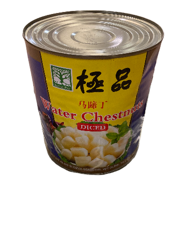 Water Chestnuts Diced 6 Tins x 2950g (Nature Pro Brand) (Buy 5 Get 1 Free)