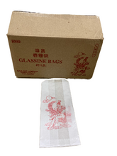 Load image into Gallery viewer, 2 LB Glassine Bags (Chinese Ladies) for Spring Rolls/Egg Rolls (1000 bags)
