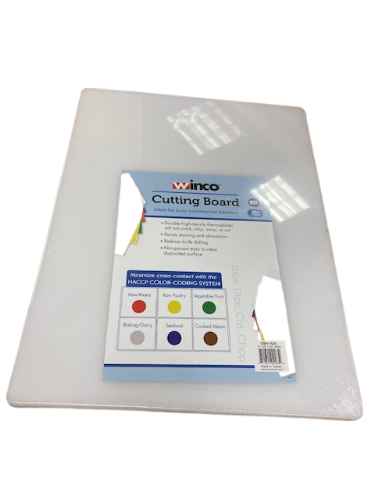 Winco Cutting Board15-Inch by 20-Inch by 3/4-Inch White…